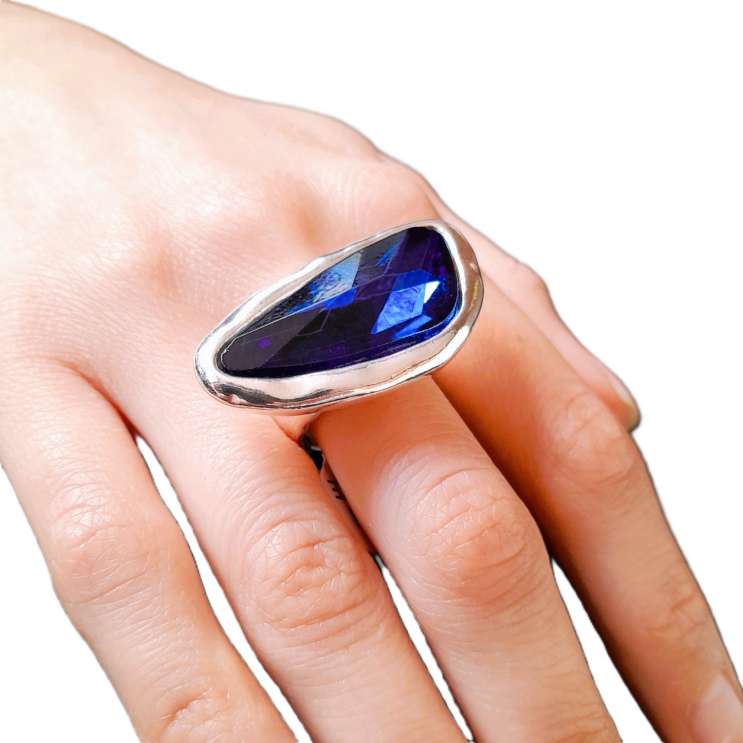 Anillo Ovalo Asimétrico