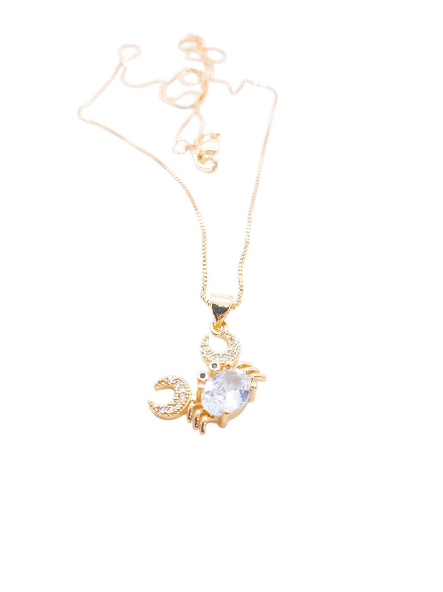 Collar Cangrejo Dorado