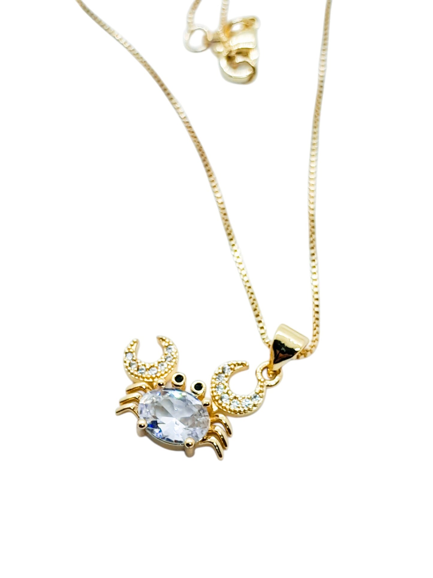 Collar Cangrejo Dorado