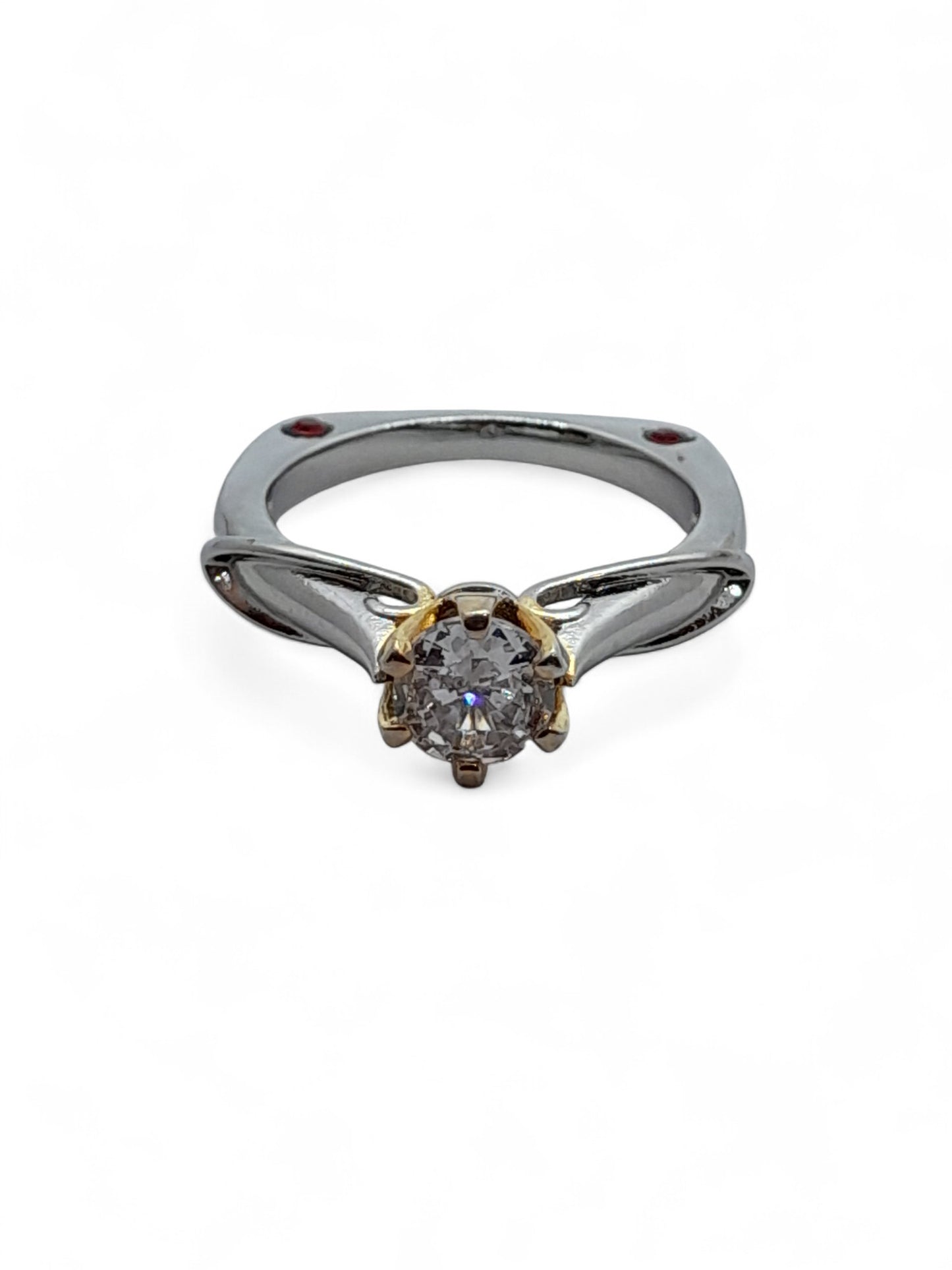 Anillo Solitario y Detalles