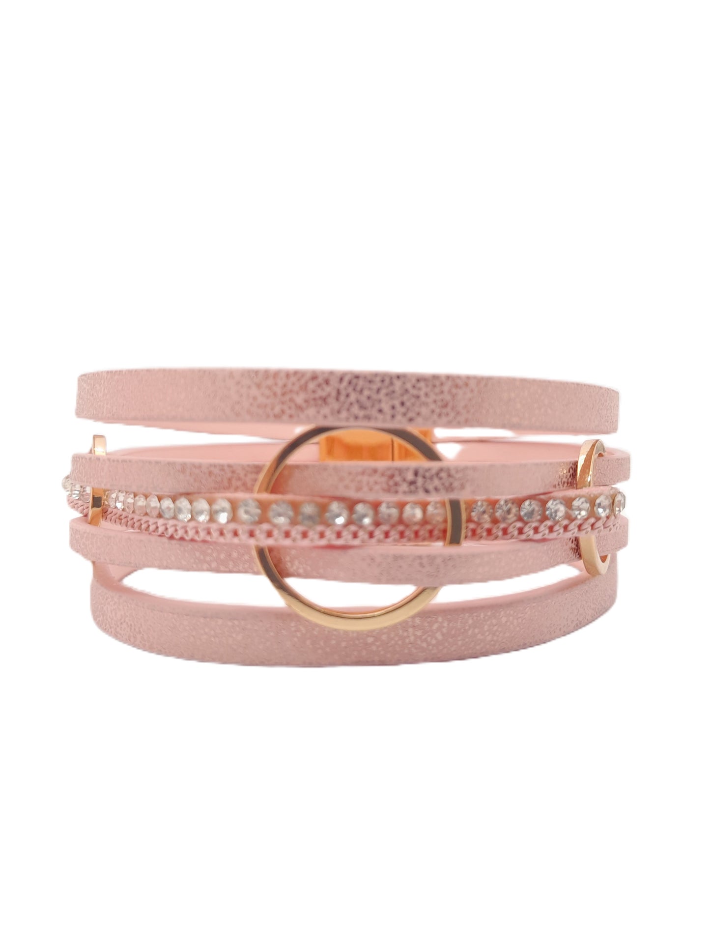 Pulsera Rosé Línea Hippie Chic