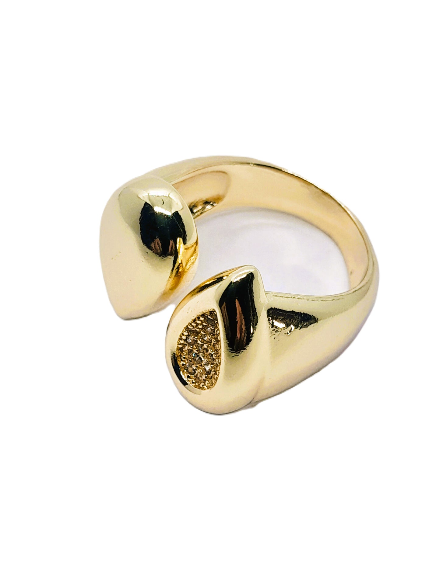Anillo Baño de Oro Ajustable ATENEA