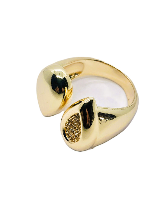Anillo Baño de Oro Ajustable ATENEA