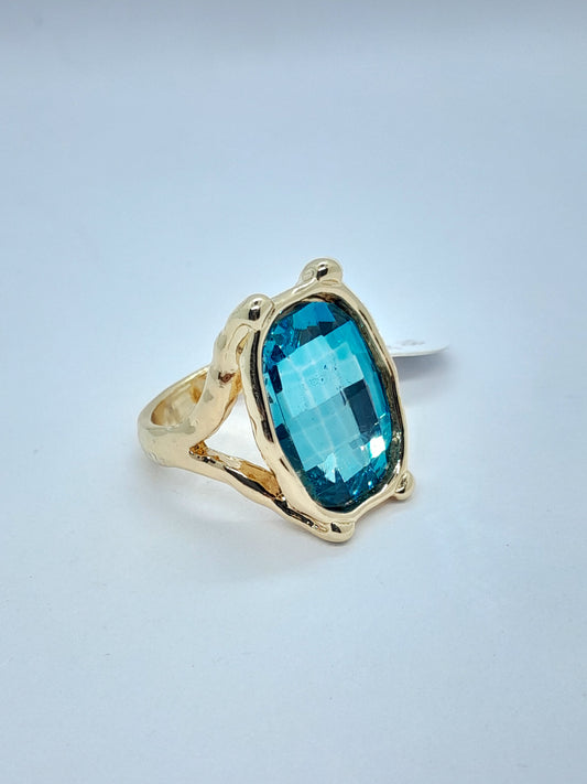 Anillo FREYJA gold-blue