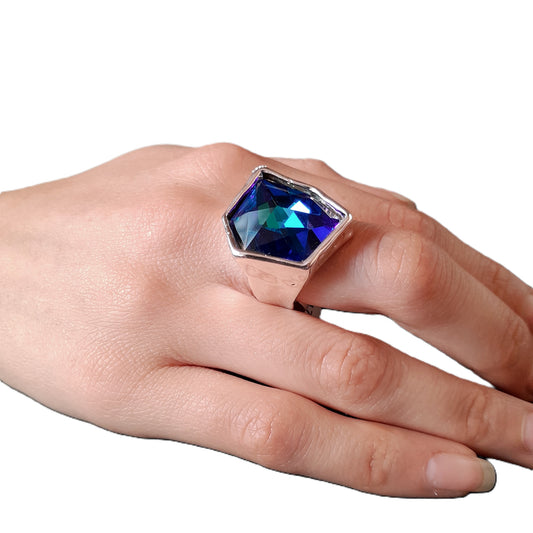 Anillo Asimetría Blue