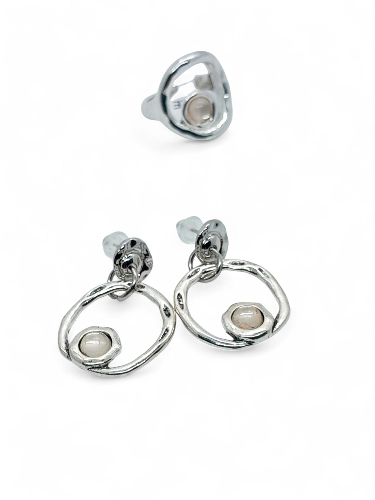 Aros IDUNN de argolla con detalle