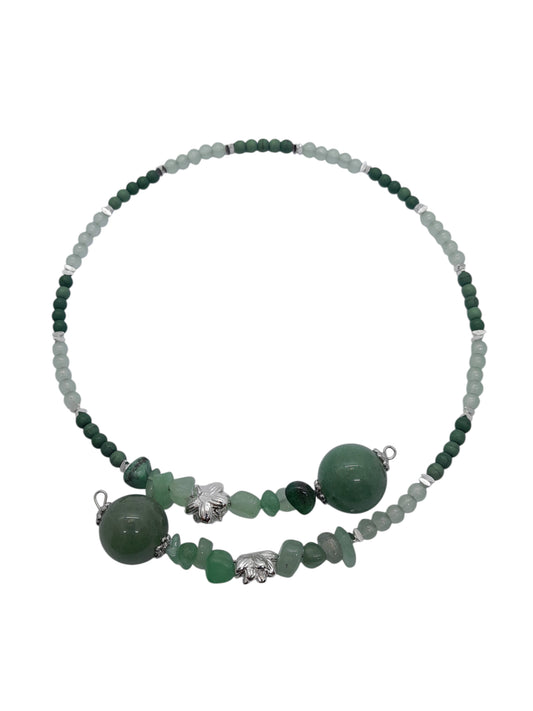 Collar de Aventurina Verde