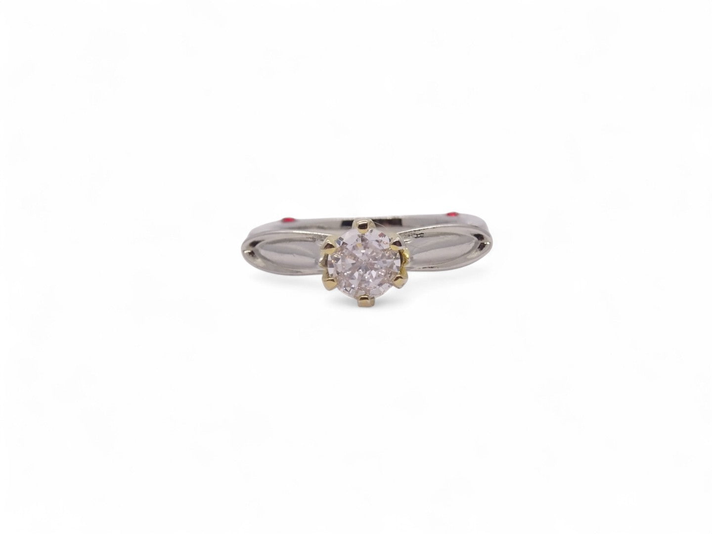 Anillo Solitario y Detalles