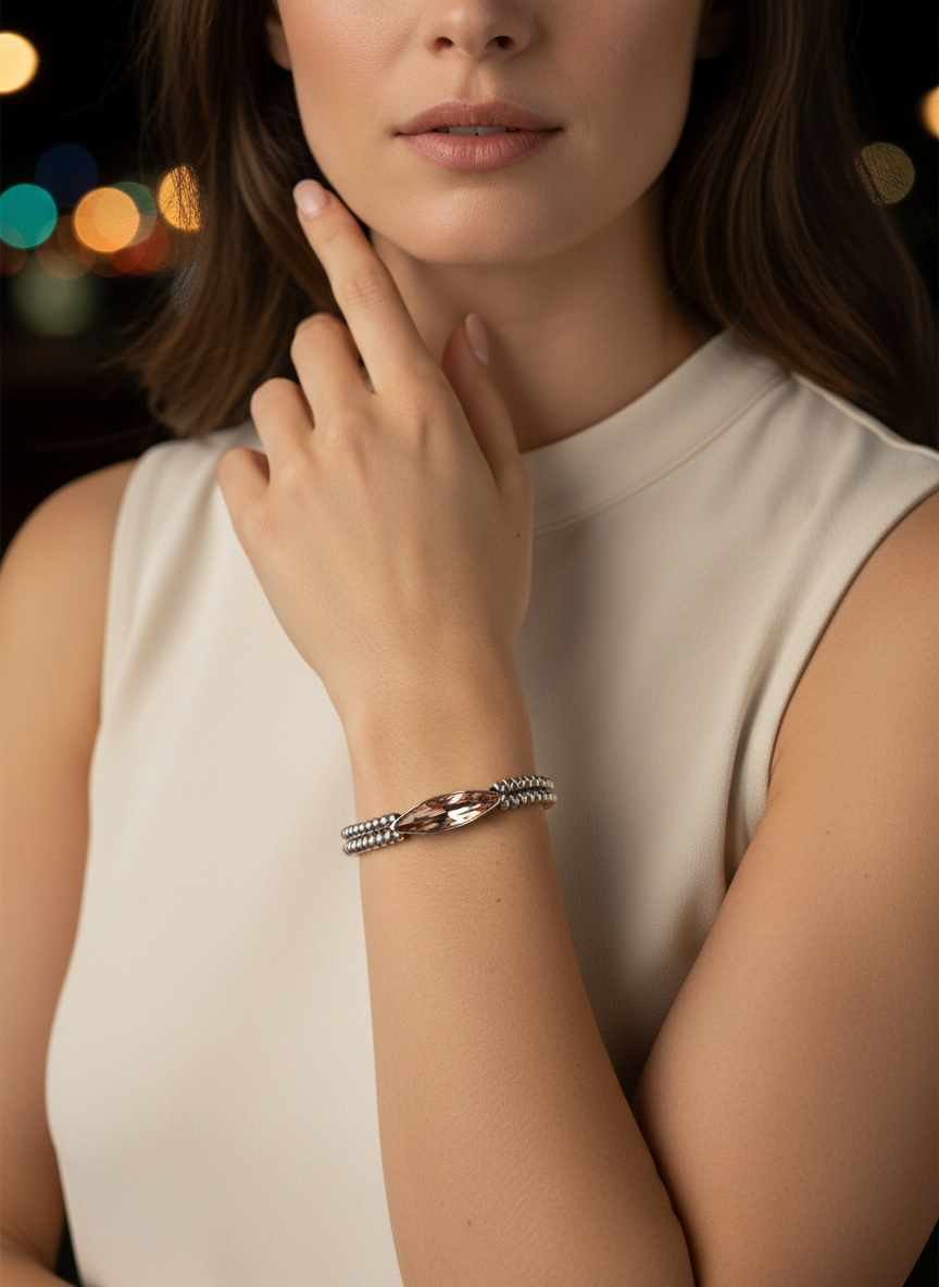 Pulsera Vértice Cristal
