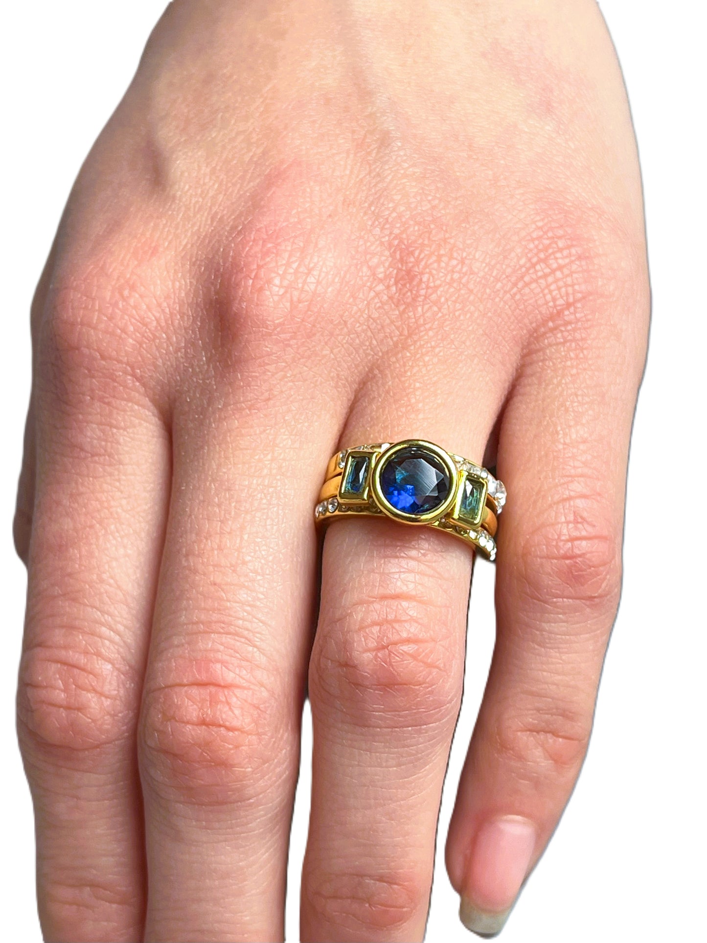 Anillo Brillo Marino